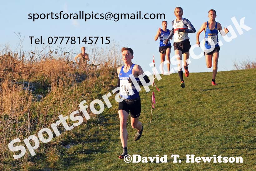 Senior mens 2022 North Eastern Cross Country Champs., Temple Park, South Shields.  Photo: David T. Hewitson/Sports for All Pics